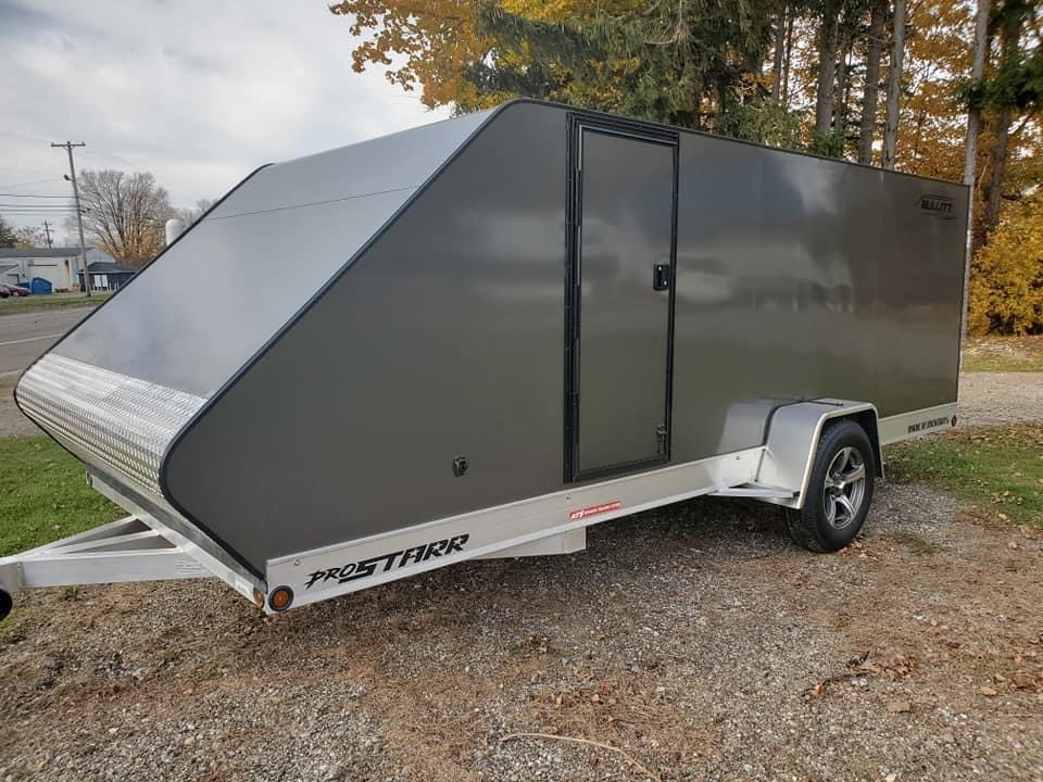 SledShed clamshell  trailers