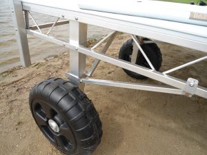 Starr Roll-in Dock Legs & Wheel Kits